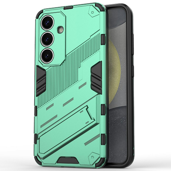 Etui do Samsung Galaxy A36 5G, Military kickstand, zielone
