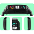 2w1 Pasek + Etui do Huawei Watch Fit, Czarny