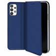  Zestaw Etui Smart Magnet do Samsung Galaxy A53 5G, Granatowe + Szkło