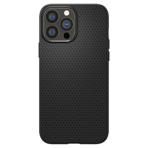 Etui Spigen do iPhone 13 Pro, Liquid Air, czarne + szkło