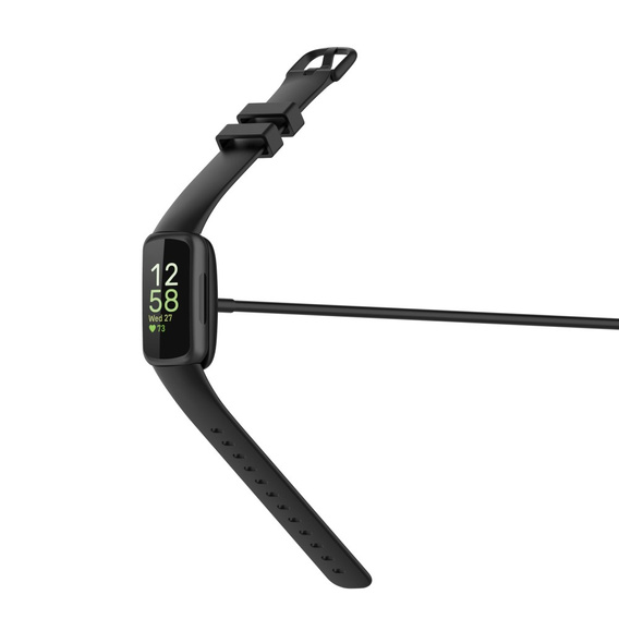 Kabel USB / Ładowarka do Fitbit Inspire 3, Czarna