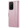 Etui z klapką CASEME do Samsung Galaxy Note 20 Ultra, Waxy Textured, różowe
