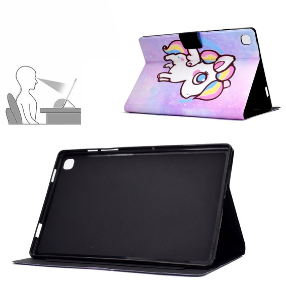 Etui do Samsung Galaxy Tab A7 Lite, z klapką, colorful horse