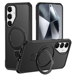 Etui do Samsung Galaxy S25/S24 z magnetyczną podstawką – czarne