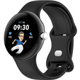 Pasek Silikonowy do Google Pixel Watch 1 / 2 / 3 41mm, Czarny