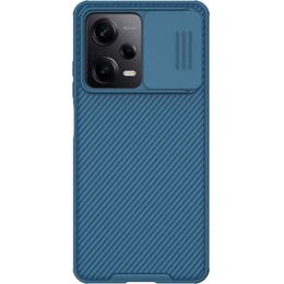 Etui do Xiaomi Poco X5 Pro 5G, pancerne Nillkin, CamShield Pro, Niebieskie