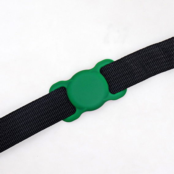 Etui do Apple AirTag 2 / 1, na obroże psa kota, Anti-lost Pet Dog, Świecący Zielony