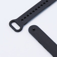 Pasek Silikonowy do Xiaomi Smart Band 10 / 9 / 8, Kamuflaż niebieski