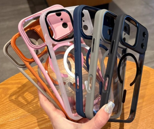 Etui ochronne do iPhone 17 Pro Max, do MagSafe, pomarańczowe