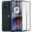 2x Szkło Hartowane do Motorola Moto G55 5G, ERBORD 3D pełne, szybka na cały ekran