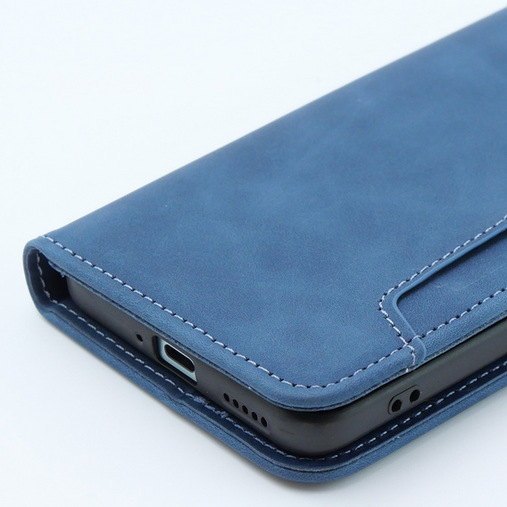 Etui z klapką do Xiaomi 13T / 13T Pro, Card Slot, niebieskie