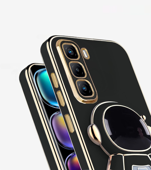 Etui do Infinix Hot 50 Pro+ 4G, Astronaut, czarne