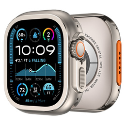 Etui ochronne do Apple Watch Ultra 3 / Ultra 2 / Ultra 49mm, tytanowe