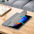 Etui do Xiaomi Pad 6S Pro 12.4, Smartcase Hybrid, z miejscem na rysik, szare