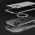 Etui Magnetic Dual Glass MagSafe do iPhone 16 Pro, czarne