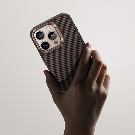 Etui Benks Magnetic Armor Lite Kevlar 600D (SC66) do iPhone 16 Pro Max – złoty