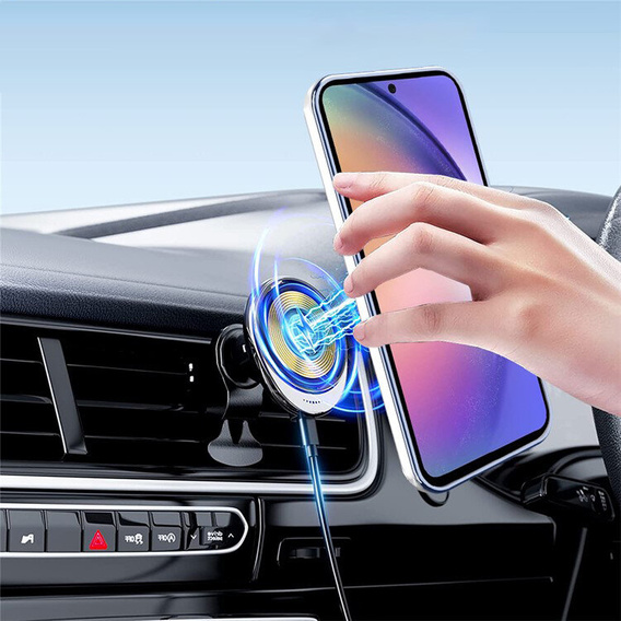 Etui Magnetyczne do Samsung Galaxy A54 5G, do MagSafe, czarne