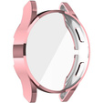Etui z osłoną na ekran do Samsung Galaxy Watch 4 44mm, Różowy