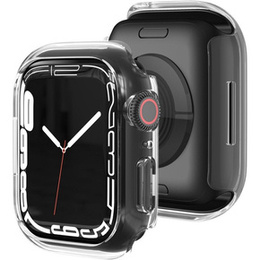 Etui do Apple Watch 7/8/9 45mm, Przezroczyste