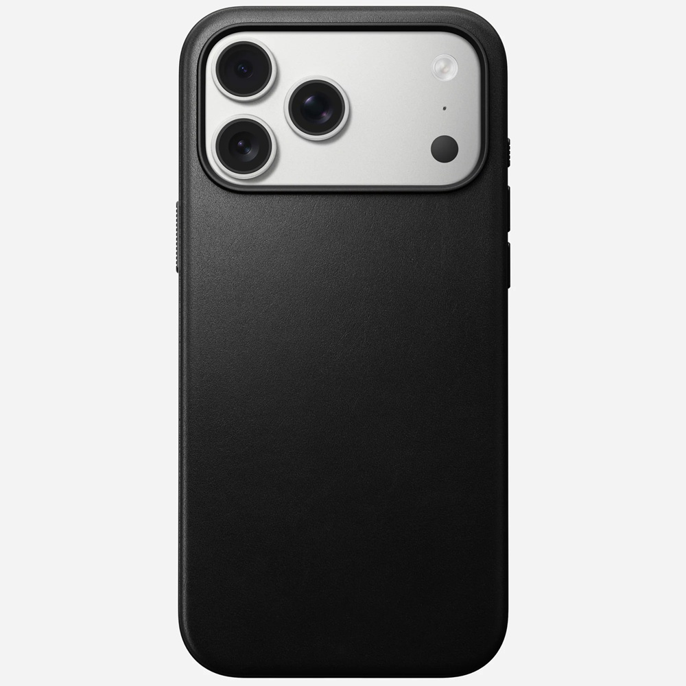 Etui Nomad do iPhone 17 Pro Max, Modern Leather Case, czarne