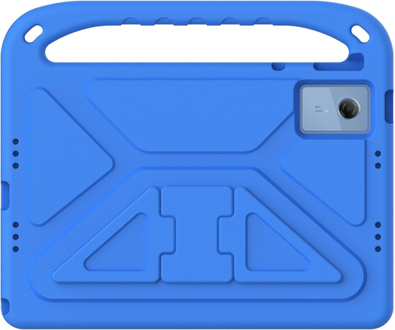 Etui dla dzieci do Lenovo Idea Tab 11" 2025 TB336FU TB336ZU, dziecięce z uchwytem, niebieskie