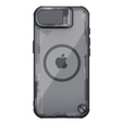 Etui do iPhone 16e, pancerne Nillkin, Icelade Prop, do Magsafe, czarne