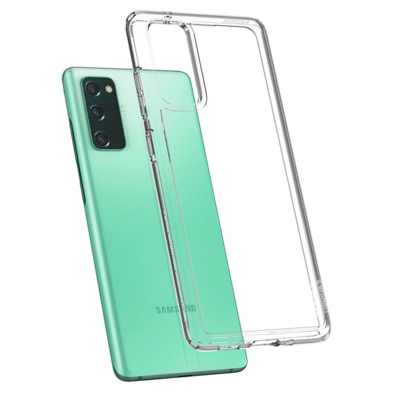 OUTLET Etui Spigen do Samsung Galaxy S20 FE, Ultra Hybrid, Crystal Clear, przezroczyste