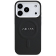 Etui GUESS do iPhone 17 Pro, Classic Logo, do MagSafe, czarne