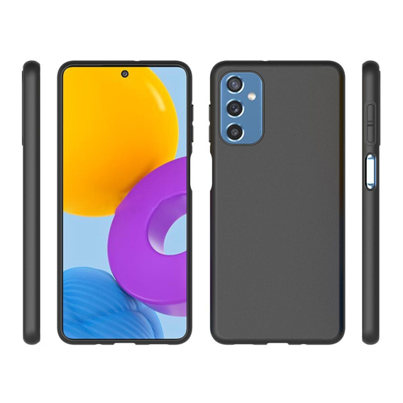 Etui cienkie do Samsung Galaxy M52 5G, Slim, czarne