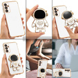 Etui do Samsung Galaxy M55 5G, Astronaut, białe