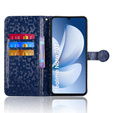 Etui z klapką do Realme Note 70T 4G, Wallet Rhombus, niebieskie