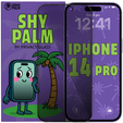 Szkło Hartowane Prywatyzujące Shy Palm do iPhone 14 Pro