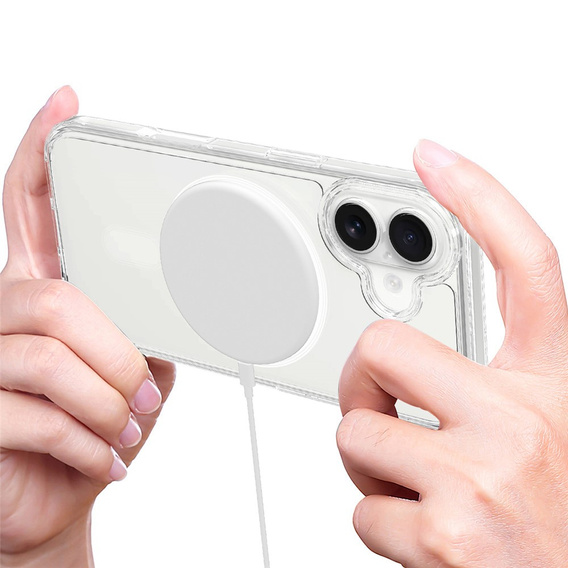 Etui do iPhone 17, do MagSafe, przezroczyste