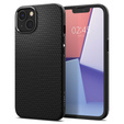 Etui Spigen do iPhone 13, Liquid Air, czarne + szkło