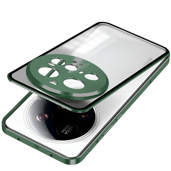 Etui do Xiaomi 15 Ultra, Frame Case, zielone