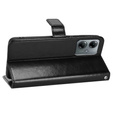 Etui z klapką do Motorola Moto G14, Crazy Horse Wallet, czarne