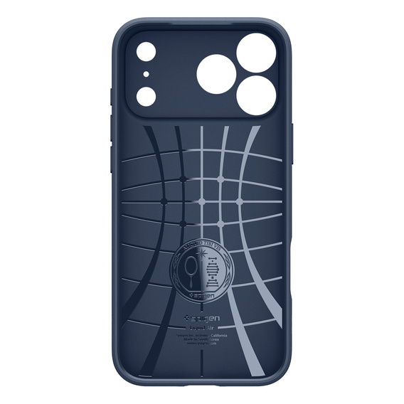 Etui Spigen do iPhone 17 Pro, Liquid Air, Navy Blue