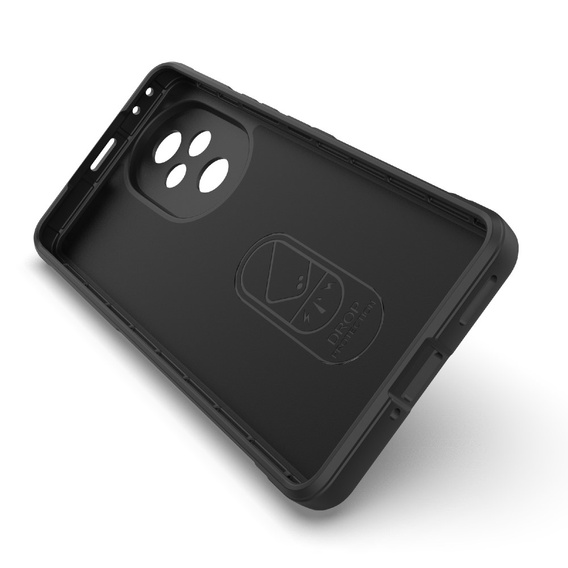 Etui pancerne do Honor 200 Pro 5G – czarne, elastyczne, z wytrzymałego TPU