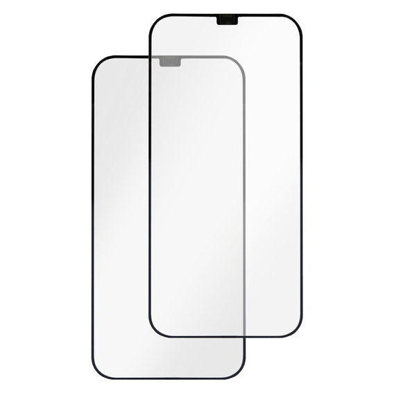 2x Szkło Szkło Hartowane do iPhone 11 Pro Max / XS Max, ERBORD Easy App Full Screen Protector