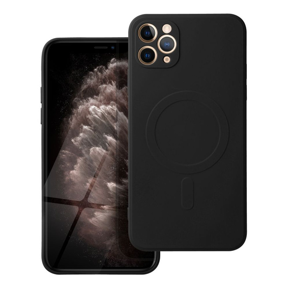 Etui Silicone Mag Cover do iPhone 11 Pro Max, Black