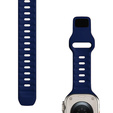 Pasek Silikonowy do Apple Watch 1/2/3/4/5/6/7/8/9/10/SE/Ultra/Ultra 2 42/44/45/46/49mm, Granatowy