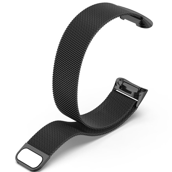 Pasek Milanese do Fitbit Charge 5, Czarny