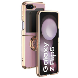 Etui do Samsung Galaxy Z Flip 5 5G, Electro Ring, fioletowe