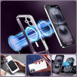 Etui do iPhone 17, Electro MagSafe, fioletowe + Smycz