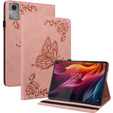 Etui do Lenovo Idea Tab 11", Butterfly, różowe