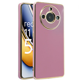 Etui do Realme 11 Pro 5G / Pro+ 5G, Glamour CamShield, fioletowe