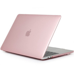 Etui do MacBook Air 13 A2337 M1 A2179 A1932, Hard Case Obudowa, Jasnoróżowe