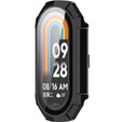 2w1 Etui + Szkło Hartowane do Xiaomi Smart Band 10 / 9 / 8, Czarne