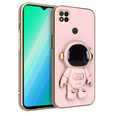 Etui do Xiaomi Redmi 9C, Astronaut, różowe