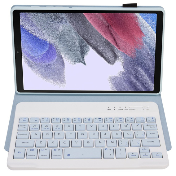 Etui z klawiaturą do Samsung Galaxy Tab A7 Lite 8.7 T220 / 225, niebieskie